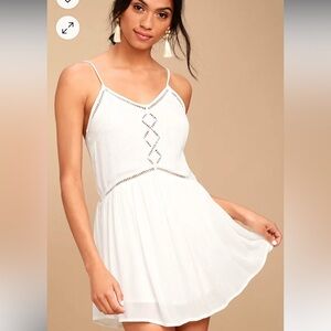 Amuse society White Tatum Sundress